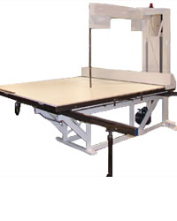 Vertical High Density Foam Saw