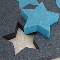 foam stars